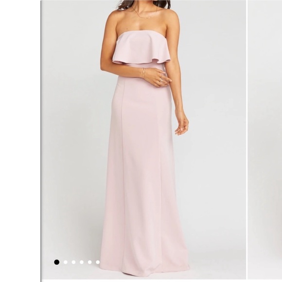 NWT Show Me Your Mumu Vintage Rose Monaco Ruffle Dress - Picture 4 of 4